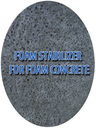 Foam stabilizer for production of foam concrete