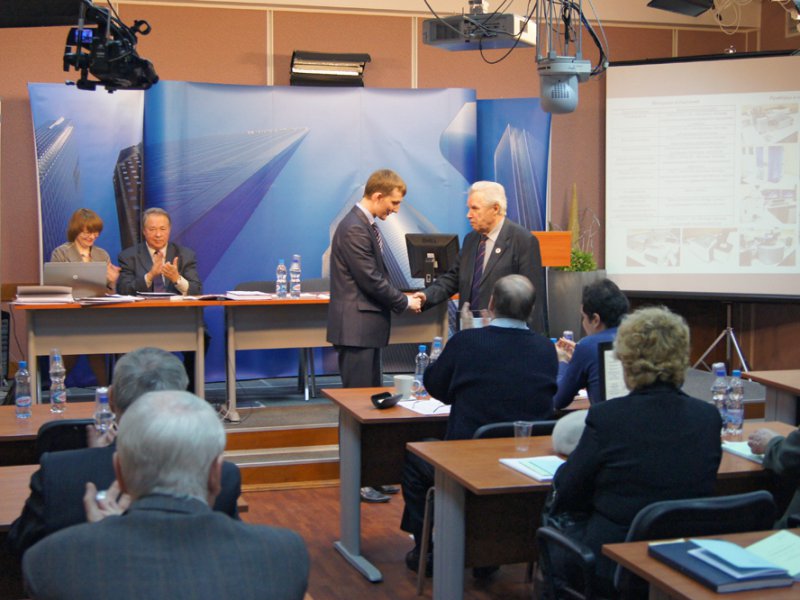 Inozemtsev A.S. defended his thesis
